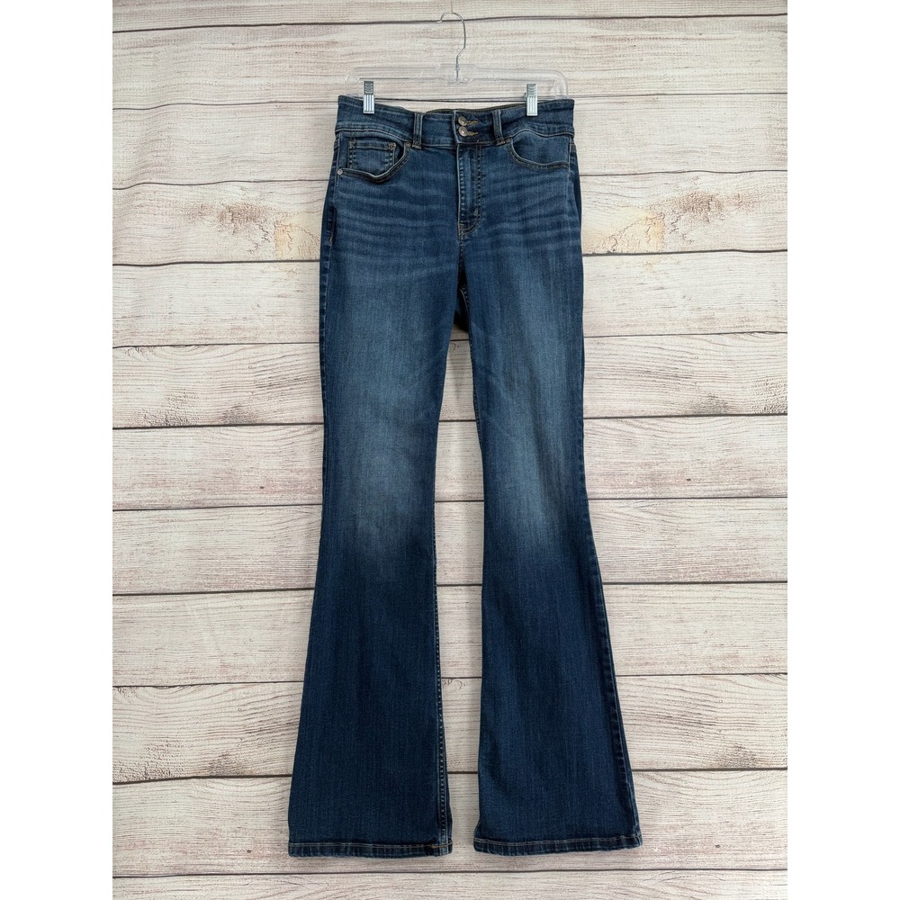 Shyanne Celeste Bootcut Jeans Women 30W x 34L Dark Wash High Rise Stretch Denim